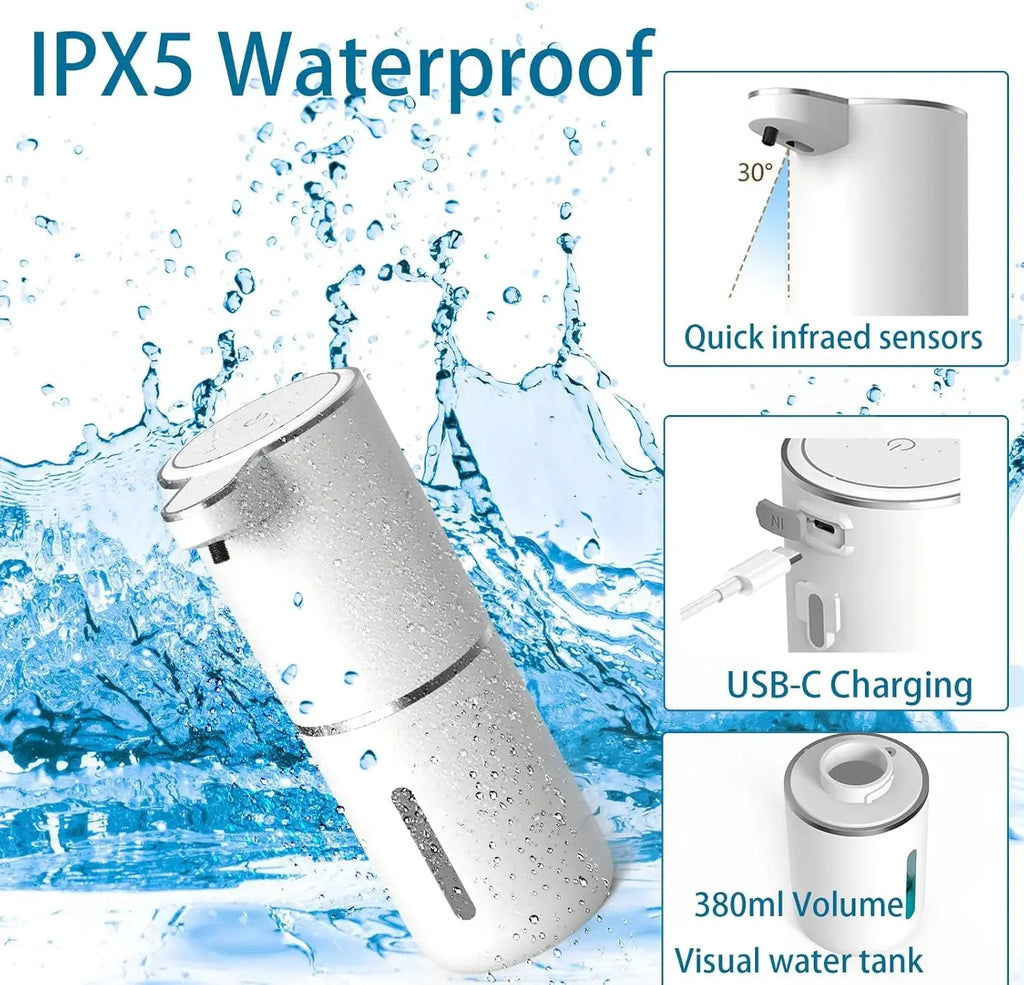 Smartora™ Touchless Automatic Soap Dispenser | USB Rechargeable