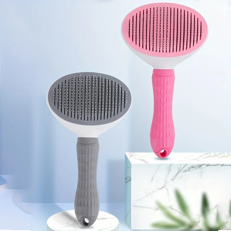 Pet Hair Removal Brush – Easy Grooming for Dogs & Cats