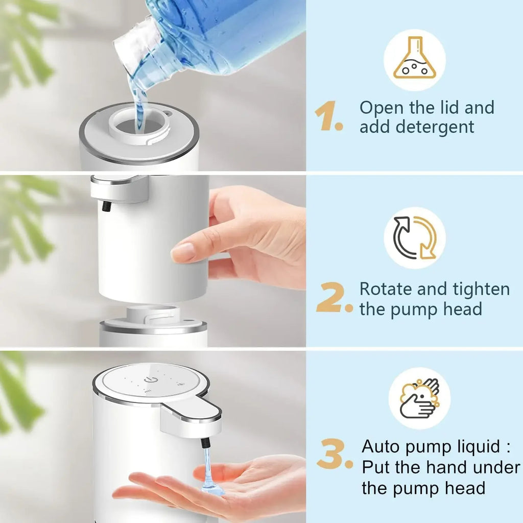 Smartora™ Touchless Automatic Soap Dispenser | USB Rechargeable