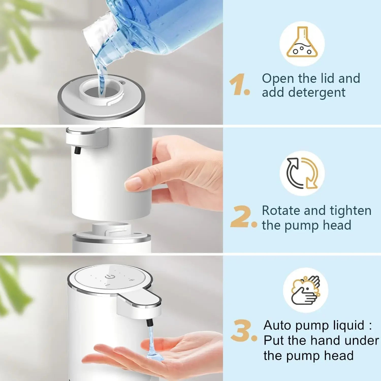 Smartora™ Touchless Automatic Soap Dispenser | USB Rechargeable