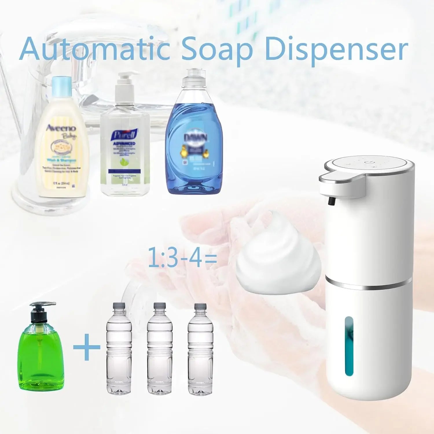 Smartora™ Touchless Automatic Soap Dispenser | USB Rechargeable