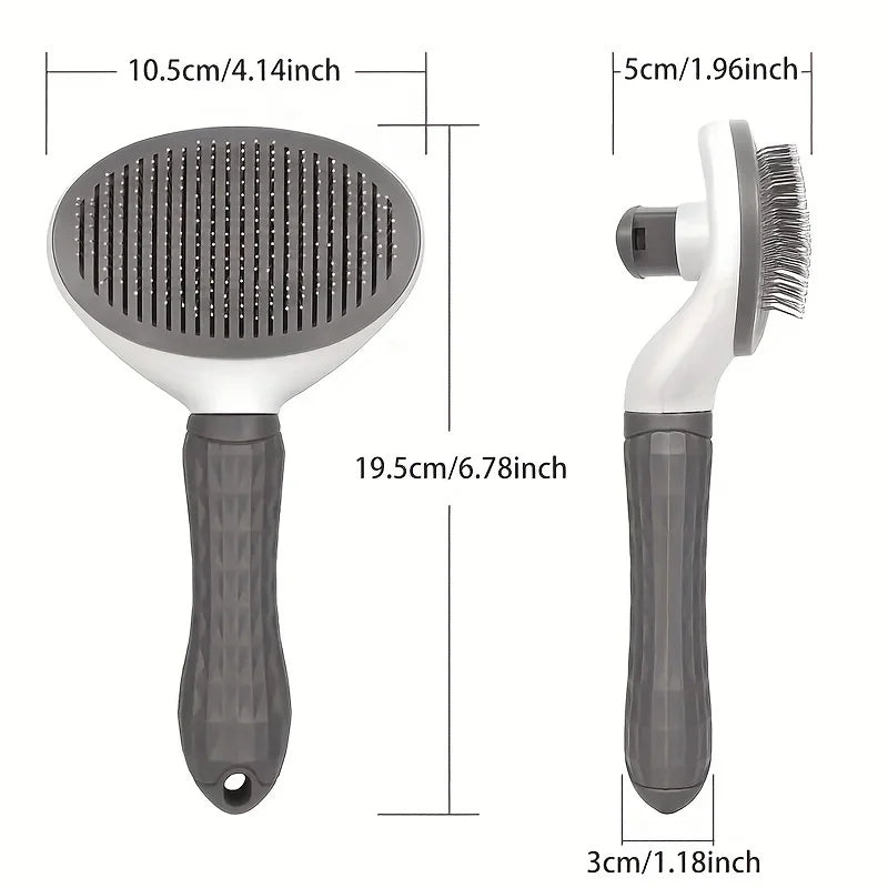 Pet Hair Removal Brush – Easy Grooming for Dogs & Cats